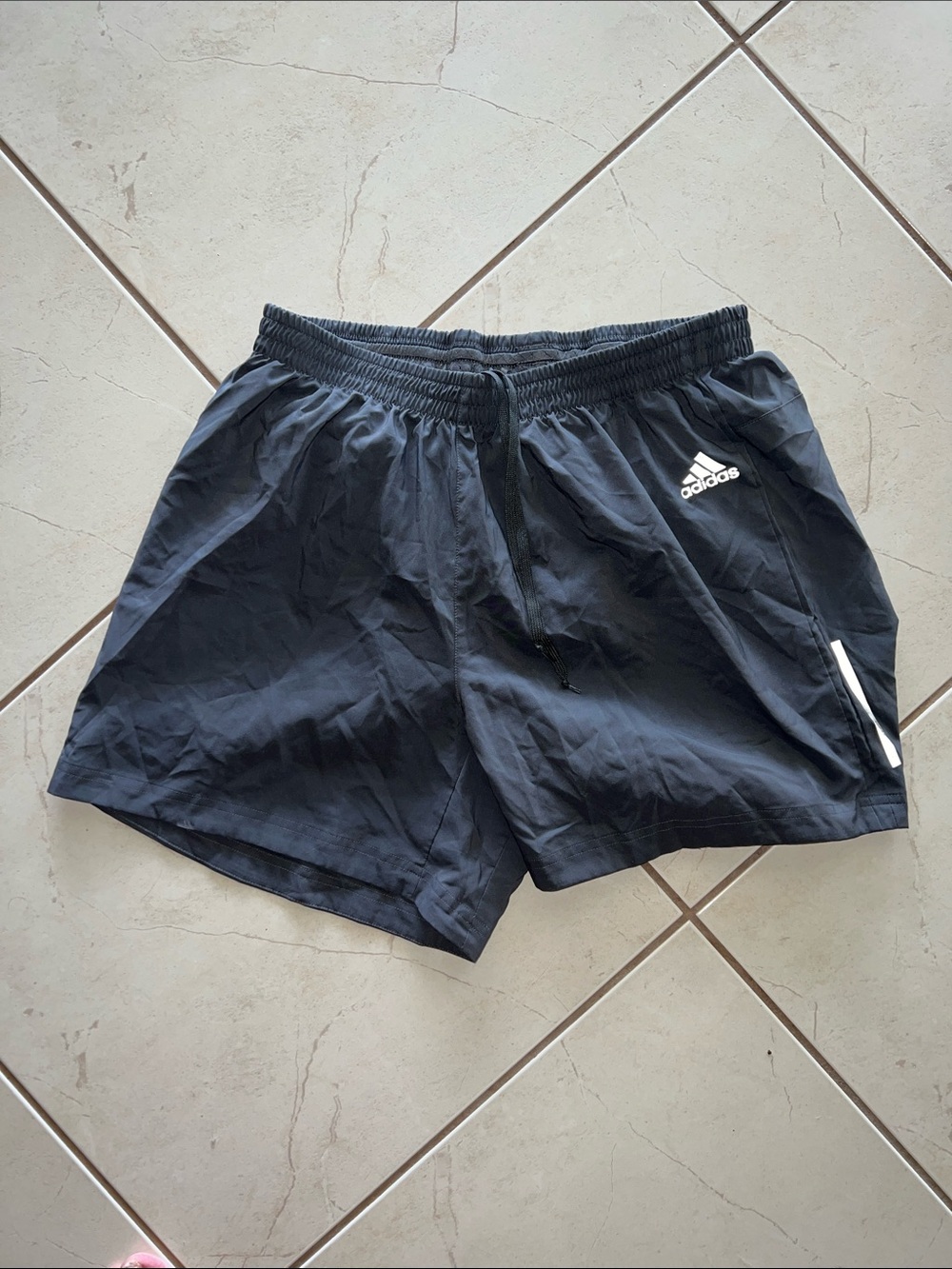 adidas Men’s Navy Athletic Training Shorts